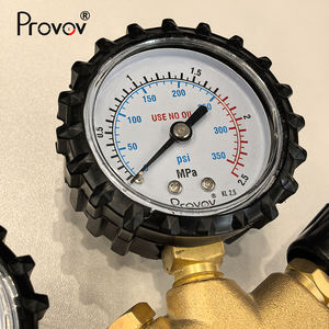 Gaz silindiri regülatörü tam pirinç İtalya tipi kaynak kesme için Argon <span class=keywords><strong>CO2</strong></span> propan asetilen oksijen basınç düşürücü vana - Product Image 6