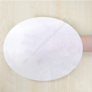 Al por mayor LXM151 Papel de silicona redondo de doble cara resistente a altas temperaturas para hornear, barbacoa y freidora de aire - Product Image 5