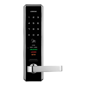 Evernet LH2100-SKN <b>Smart</b> Digital Door <b>Lock</b> Password Card Key Recognition Security Aluminum Door Fireproof From Korea LH2100-SKN - Product Image 1