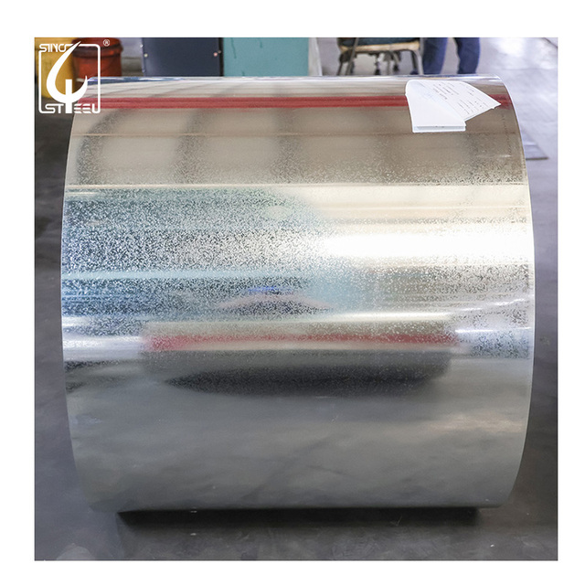 SGCC Z40 Zinc Metal Coil GI Coils Bright Surface Galvanized Steel Coil