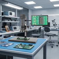 EOC Electron Soldering Digital Screen Microscope Camera Video Zoom Cheap Microscopes Prices for Mobile Phone Repair Electronics