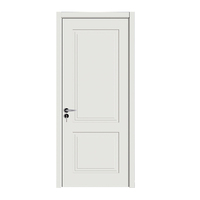 Pintu Masuk Interior Ayun Kayu Solid dan PVC Gaya Modern Kustom dengan Permukaan Finishing Garansi 3 Tahun untuk Gedung Perkantoran