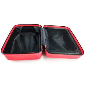Mini valise personnalisée fermeture éclair grande capacité ABS étui à bagages Portable voyage transportant boîte à main ABS étui à bagages