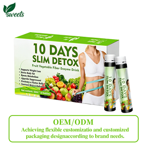 Exportation transfrontalière, produit phare : <span class=keywords><strong>Détox</strong></span> orale minceur en 10 jours, extraits de fruits et légumes pour la gestion de l'énergie chez l'adulte, 30 ml x 10 - Product Image 4