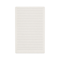 Bloc-notes réutilisable effaçable à grille lavable pour l'écriture au bureau