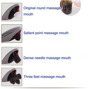 Masajeador de mano con vibración de percusión inalámbrica Luyao para cuerpo completo con calor - Product Image 3