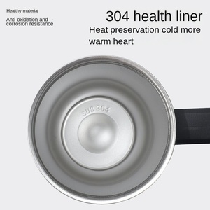 Gobelet isotherme portable en acier inoxydable 304 de 32 oz avec poignée et paille, grande capacité, pour voiture, multi-usage, vente en gros transfrontalière - Product Image 2