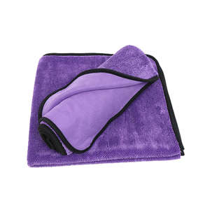 Chiffon de nettoyage en <span class=keywords><strong>microfibre</strong></span> pour le lavage de voiture, serviette de séchage à boucles torsadées grandes et longues pour voiture - Product Image 2