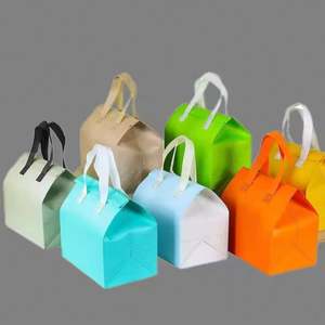 Sac isotherme non tissé OEM, prix raisonnable, sac à déjeuner isotherme, sac isotherme à emporter, isolation thermique pour aliments, bon prix, jetable - Product Image 4