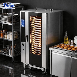 Horno de Convección Eléctrico Comercial, Horno Combinado de 20 Bandejas, Horno de Vapor de Alta Resistencia para Restaurantes, Servicios de Catering, Hoteles y Cocinas - Product Image 1