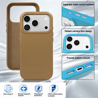 Coque iPhone Lucu pour iPhone 15 17 Pro Max, coque de téléphone personnalisée, mignonne, fine, magnétique, compatible avec la charge sans fil