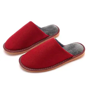 Whosale Cotton Indoor Outdoor House Slippers Custom Slippers With Logo For Hotel Customize Unisex Slippers