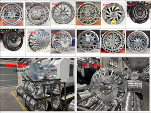 Poli 22X12 24X14 24X12 26X12 28X16 Pouces 8x170 8x180 6x139.7 Roues de Camion Forgées pour GMC Sierra 1500 2500 3500 Chevrolet <span class=keywords><strong>F4</strong></span> - Product Image 6