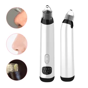 Ultrasonic Electric Cleaner Electric Five Suction Pore Vacuum Blackhead Remover Clean Pore Remove Skin Acne Point Nose Blackhead