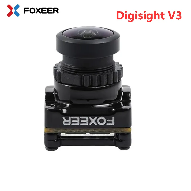 FOXEER Digisight V3 720P 60fps 3ms Low Latency FPV Digital Camera Work Sharkbyte VTX Starlight Fly for Racing Drone