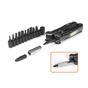 18 trong 1 đa chức năng cờ lê gấp Kìm cắm trại ngoài trời Đi Bộ Đường Dài Túi dao Multitool với dải huỳnh quang - Product Image 3