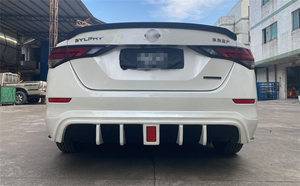 Kit carrosserie Nissan Sentra Style <span class=keywords><strong>SDB</strong></span> 2020-2021 Nissan Sylphy : Lame avant, pare-chocs, lame arrière, jupes latérales en PP de haute qualité - Product Image 5