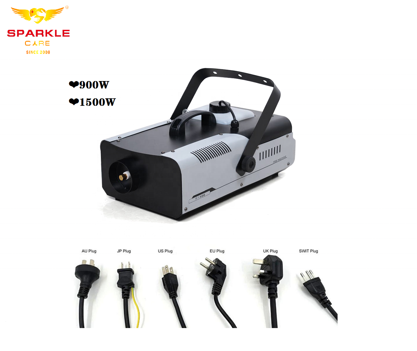 Оптовая продажа 400 Вт/900 Вт/1500 Вт пульт дистанционного управления дезинфекция туман дымовая машина распылитель очистка воздуха для сцены идеальный дымогенератор