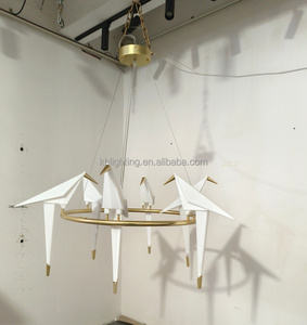 Bắc Âu sáng tạo ngàn giấy cẩu đèn treo đèn hiện đại thanh phòng khách nhà thiết kế Origami Chim nghệ thuật ánh sáng mặt dây chuyền - Product Image 6