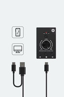 Bouton de contrôleur de Volume pour jeu multimédia, musique, Audio, USB, haut-parleur d'ordinateur, réglage, fonction de mise en sourdine en un clic