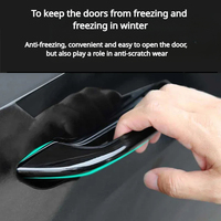 Poignée de Porte Antigel pour Voiture pour Tesla Model Y/3/3+ Highland 2024 Cache Poignée de Porte Anti-Givre Pièces de Modification Automobile