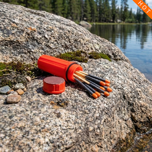 Baiyuheng Custom Logo Waterproof <strong>Matches</strong> Windproof <strong>Strike</strong> <strong>Anywhere</strong> <strong>Matches</strong> MultiPurpose <strong>Match</strong> Stick for Outdoor Survival Camping - Product Image 1