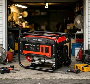 เครื่องกำเนิดไฟฟ้าเบนซินแบบพกพา Da Mao 3kw-10kw 230V สำหรับใช้ในกรณีฉุกเฉิน บ้าน โรงงาน ฟาร์ม และการตั้งแคมป์กลางแจ้ง - Product Image 1
