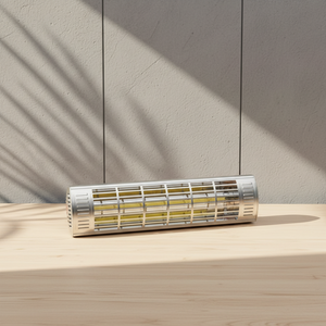 Radiateur infrarouge mural en aluminium anodisé argenté, noir, blanc, 1500W/2000W, LDHR006G-200 - Product Image 1