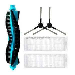 ชุดแปรงกรอง HEPA แปรงด้านข้างหลักเหมาะสำหรับเครื่องดูดฝุ่นใน <span class=keywords><strong>STYJ02YM</strong></span> cecotec Conga 3490 viomi V-RVCLM21B V2 Pro <span class=keywords><strong>Xiaomi</strong></span> - Product Image 1