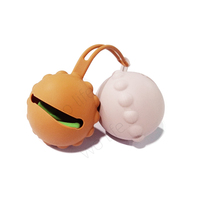 Porte-sucette sans BPA, sac de poche en Silicone pour bébé, étui à Clip avec personnalisé