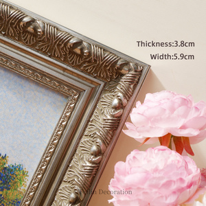Tableau mural sur toile imprimé haute définition, style shabby chic moderne <span class=keywords><strong>rustique</strong></span>, avec cadre en bois artisanal et finition peinte (Multiformats Mariage) - Product Image 6