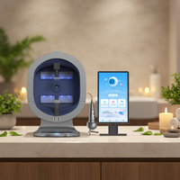 Analyseur professionnel de la peau et du cuir chevelu, scanner facial de bureau, appareil de diagnostic