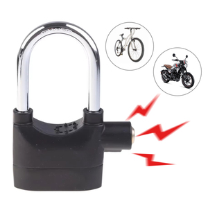 Lucchetto di Sicurezza con Allarme Sonoro <span class=keywords><strong>per</strong></span> <span class=keywords><strong>Moto</strong></span> e Uso Esterno Antifurto con Monitoraggio - Product Image 1