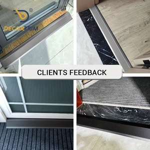 Decortrim nhôm sàn chuyển tiếp cắt gạch để gạch để gỗ thảm cửa ngưỡng chuyển tiếp dải - Product Image 5