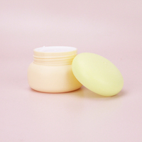 Pot en plastique de haute qualité 30g 50g vide pour conteneur de crème pour le visage de forme unique pour blanchir la peau beurre de corps gommage soins du corps