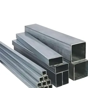 Square Aluminium Shape Tube 7005 7075 Rectangular Aluminium tube Tubo de aluminio