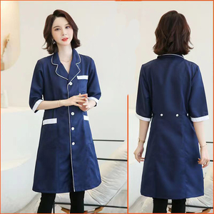 Cappotto da infermiera uniforme <span class=keywords><strong>per</strong></span> salone di bellezza da donna - Product Image 5