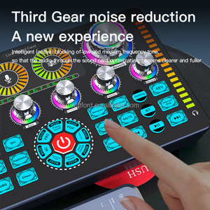 Watford Q7 Professional PC Sound Card Built-in Battery 3-6 <b>Hours</b> Life Third Gear Noise Reduction 20Hz-20KHz Frequency Response - Product Image 5