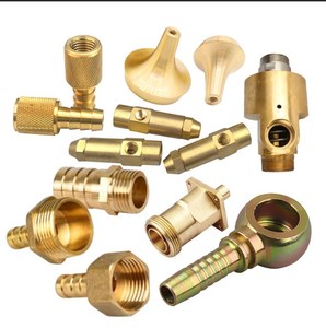 Dongguan service d'usinage CNC personnalisé en alliage d'aluminium laiton cuivre compression union presse raccords pour tuyaux d'air - Product Image 4