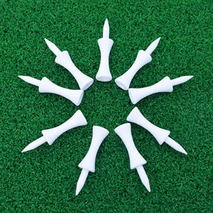 Venta al por mayor <span class=keywords><strong>de</strong></span> fábrica personalizado Durable corto <span class=keywords><strong>de</strong></span> plástico Golf Tees con diseño reductor - Product Image 3