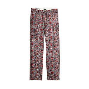 Pantalones Casuales de Hombre Estampados, Corte Recto Holgado, Bolsillos, Cordón Ajustable, Estilo Urbano para el Día a Día, 100% - Product Image 1