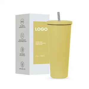 Factory Direct Bpa Free Double Wall Vacuum Insulated Tumbler With Straw Tumblers Wholesale Bulk