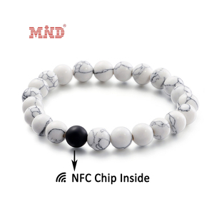 แท็ก NFC ขนาดเล็กกันน้ำ สายรัดข้อมือยางยืดแบบ RFID สำหรับสระว่ายน้ำ สวนสนุก <span class=keywords><strong>โรงแรม</strong></span> - Product Image 2