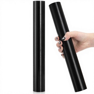 1 упаковка стержней из сополимера ацетала, длина 500 мм, черные, износостойкие, стандартные, из пластика POM, для использования в качестве штифтов и пластиковых прутков - Product Image 1