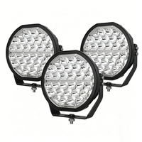 Feux de route LED 9 pouces 150W, éclairage auxiliaire pour camion lourd, accessoires 4x4, ambre blanc