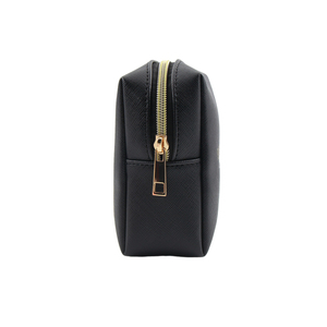 Portatile sacchetto di trucco pennello organizzatore per i viaggi dell'unità di elaborazione in pelle saffiano borsa di modo sacchetto cosmetico borsa da toilette - Product Image 4
