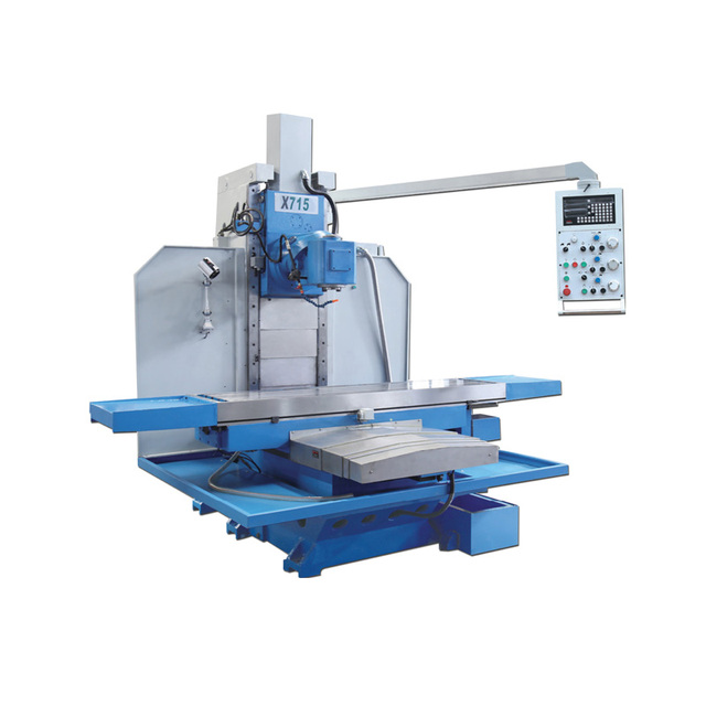 New Senmo X715 X716 Vertical High Precision Vertical Heavy Duty Motorized Universal Bed Type Milling Machine for Metal Low Price