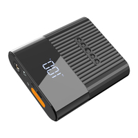 Démarreur de batterie puissant 1000A pour moto et voiture avec gonfleur de pneus, 8800mAh, chargement USB-C, sortie 45W, écran numérique
