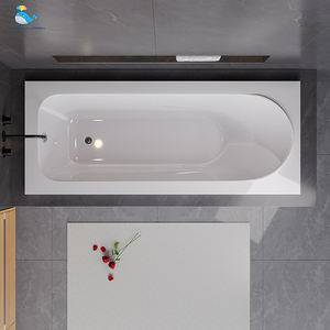 Kinglauren 140x70 Pologne Style Premium Blanc Walk in Intérieur avec Tablier Panneau Logement Baignoires Acryliques - Product Image 1