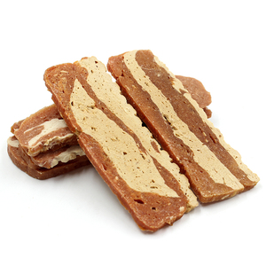 Nourriture préférée pour chien de compagnie Friandises à mâcher Jerky Bande à saveur de bacon doux à mâcher Collations à mâcher pour chien séché à haute teneur en protéines Approvisionnement en usine - Product Image 4